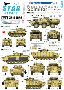 Star Decals 35-C1097 Op. Telic 2 1/35