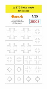 Omask 25003 Ju 87G Stuka masks for crosses 1/35