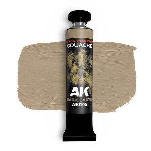 AK Interactive AKG05 Dark earth – AK GOUACHE