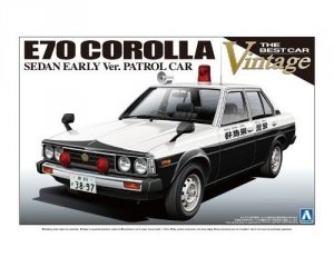Aoshima 01084 Corolla Sedan Patrol Car Early ver. 1/24