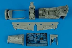 Aires 2106 F-8J Crusader cockpit set 1/32 Trumpeter