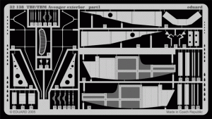 Eduard 32138 TBF/ TBM exterior 1/32 TRUMPETER