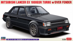 Hasegawa 20808 Mitsubishi Lancer EX 1800GSR Turbo w/Over Fender 1/24