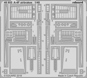Eduard 48955 A-4F airbrakes HOBBY BOSS 1/48