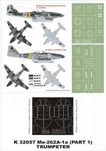 Montex K32057 Me-262A-1a 1/32