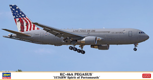 Hasegawa 10865 KC-46A Pegasus '157 ARW Spirit of Portsmouth' 1/200