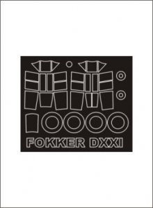 Montex SM48291 FOKKER DXXI SPECJAL HOBBY