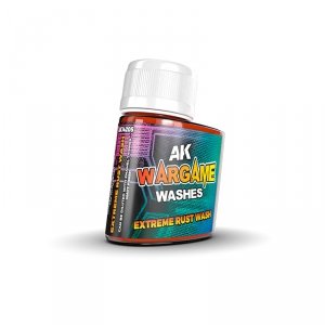 AK Interactive AK14205 EXTREME RUST WASH – WARGAME SERIES 35ml