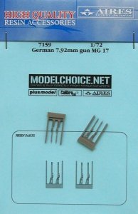 Aires 7159 German M. G. 17 guns 1/72 