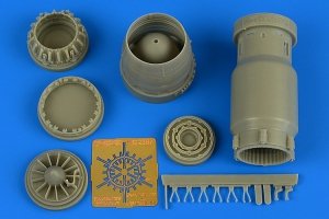 Aires 4756 MiG-27 early exhaust nozzle - closed 1/48 TRUMPETER