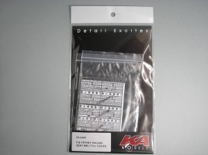 KA Models KA-24005 6&4 Point Racing Seat Belt Set ( pasy bezpieczeństwa ) 1/24