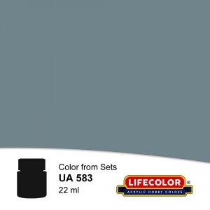 Lifecolor UA583 Acrylic Aircraft Colors Blue Grey FS35189 22ml
