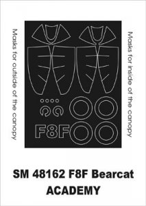Montex SM48162 F8F Bearcat ACADEMY