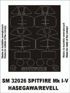 Montex SM32026 Spitfire Mk I-V REVELL/HASEGAWA