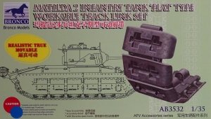 Bronco AB3532 Matilda 2 Flat Type Workable Track Link Set 1/35