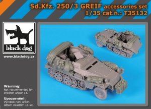 Black Dog T35132 Sd.Kfz 250/3 Greif 1/35