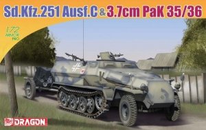 Dragon 7352 SdKfz.251,Ausf.C w.Pak35/36 (1:72)