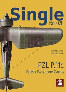 MMP Books 58594-02b Single No. 02b. PZL P.11c EN