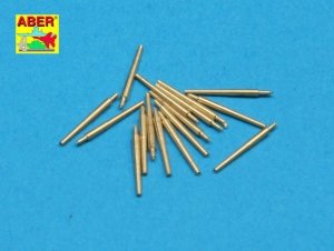 Aber 350L-33 Set of 16 pcs 102 mm type BL Mk.IX barrels for Royal Navy (1:350)