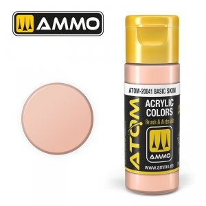 AMMO of Mig Jimenez 20041 ATOM COLOR Basic Skin 20ml