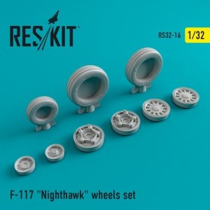 RESKIT RS32-0016 F-117 Nighthawk wheels set 1/32