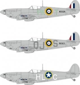 Eduard JX350 Spitfire Mk. Vb early code letters (for 32006 kit) KOTARE 1/32