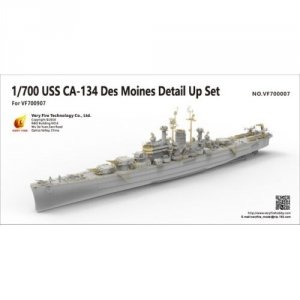 Very Fire VF700007 USS CA-134 Des Moines Detail Up Parts Set for VeryFire 1/700