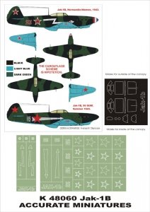 Montex K48060 Jak-1B 1/48