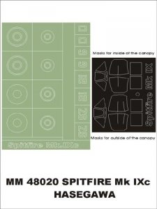 Montex MM48020 Spitfire Mk IXc HASEGAWA