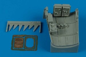 Aires 2113 Bf 109E radio equipment 1/32 Eduard