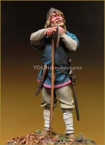 Young Miniatures YH9003 VIKING WARLORD 10 A.D. 90mm