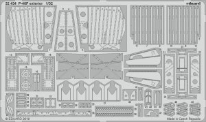 Eduard 32434 P-40F exterior 1/32 TRUMPETER