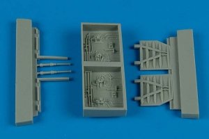 Aires 4491 F-5E Tiger II speed brakes 1/48 AFV Club