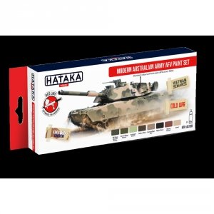 Hataka Hobby HTK-AS108 Modern Australian Army AFV paint set (8x17ml)