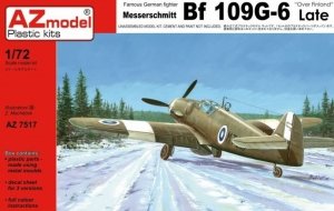 AZmodel AZ7517 Messerschmitt Bf 109G-6 BRAK PUDEŁKA 1/72