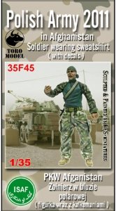 Toro 35F45 Żołnierz W Bluzie Polarowej - PKW Afganistan 1/35