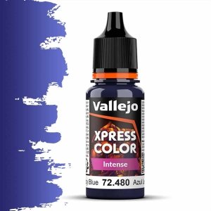 Vallejo 72480 Xpress Color - Intense Legacy Blue Acrylic 18ml