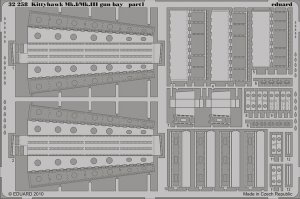 Eduard 32258 Kittyhawk Mk.I/Mk.III gun bay HASEGAWA 1/32