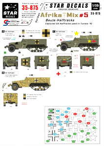 Star Decals 35-875 German Afrika Mix 5 1/35