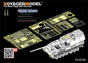 Voyager Model PE35784 Modern German PzH2000 SPH w/ADD-ON Amoured basic (atenna base include) (For MENG TS-019) 1/35