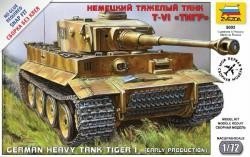 Zvezda 5002 German Heavy Tank Tiger (1:72)