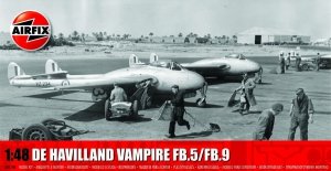 Airfix 06108 De Havilland Vampire FB.5/FB.9 1/48