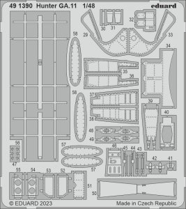 Eduard 491390 Hunter GA.11 Airfix 1/48