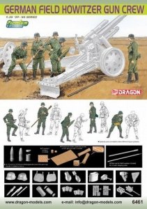 Dragon 6461 German Field Howitzer Crew (1:35)