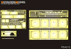 Voyager Model PEA212 WWII German Pz.Kpfw.III Ausf.M/N Additional Armour Pattern 2 (For DRAGON) 1/35