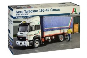 Italeri 3939 Iveco Turbostar 190-42 Canvas with elevator 1/24