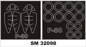 Montex SM32098 P-80 Shooting Star CZECH MODEL