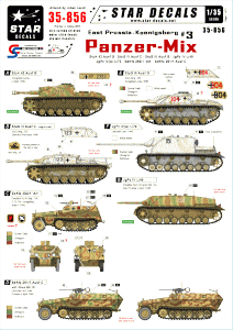 Star Decals 35-856 East Prussia/Koenigsberg 3 1/35