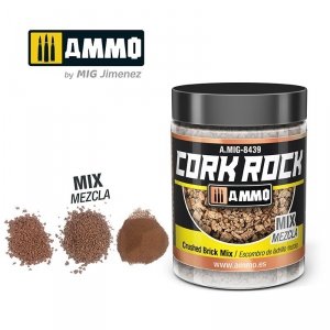 AMMO of Mig Jimenez 8439 CREATE CORK Crushed Brick Mix 100ml
