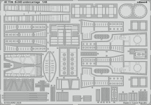 Eduard 481156 B-24D undercarriage HOBBY BOSS 1/48